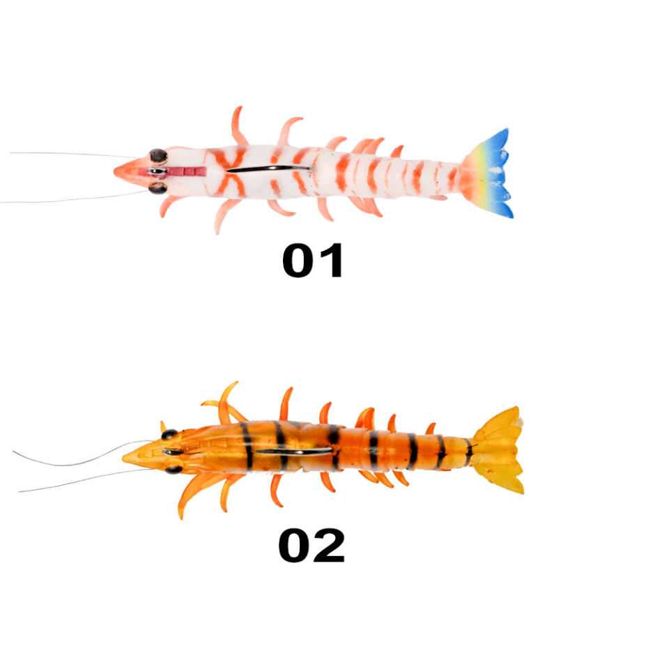 Ryuji Real Shrimp 7.6cm 12gr Silikon Yem