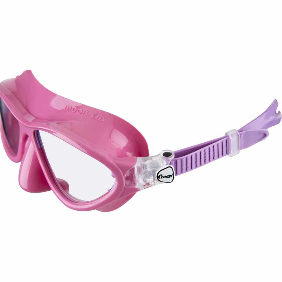 Cressi Moon Çocuk Yüzme ve Dalış Maskesi 5-10 YAŞ - PINK - LILAC