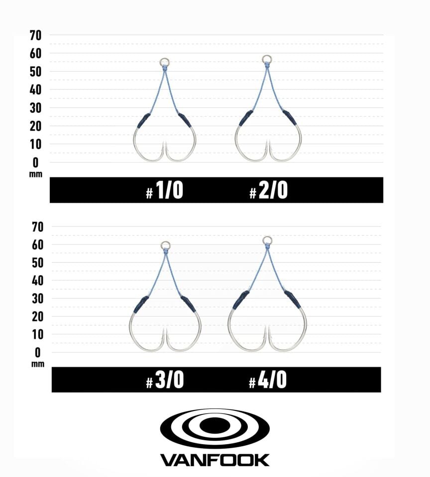 VANFOOK FT-3.5 SPINBULL FLEX ASIS 3.5 CM 2P #1/0