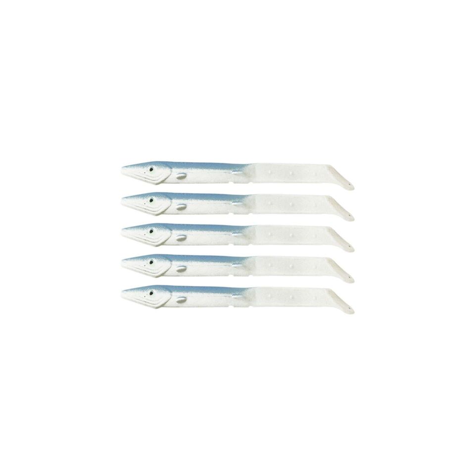 Captain 3598 Elegant 10cm Silikon Zargana 5li Paket Suni Yem 18