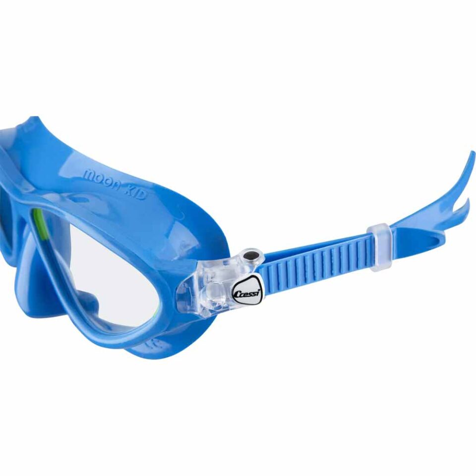 Cressi Moon Çocuk Yüzme ve Dalış Maskesi 5-10 YAŞ - BLUE - LIME