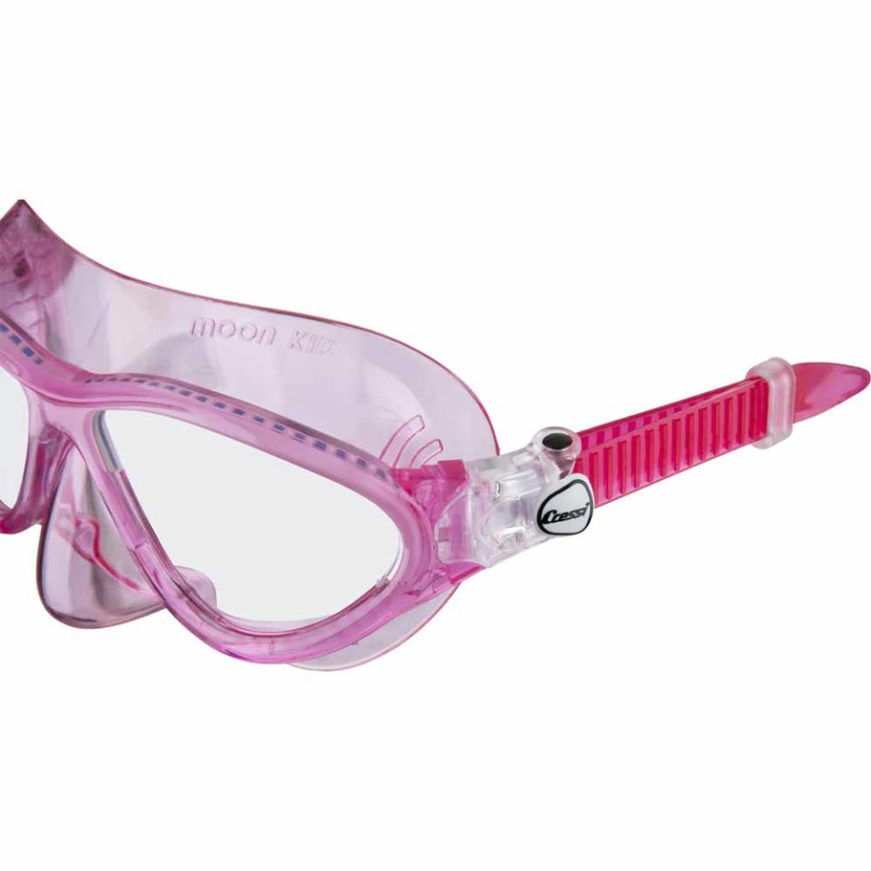 Cressi Moon Çocuk Yüzme ve Dalış Maskesi 5-10 YAŞ - PINK - WHITE