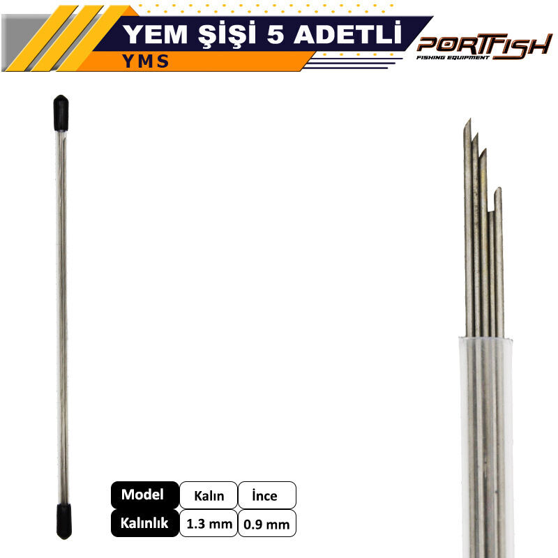 Portfish Yem Şişi 5 Adetli