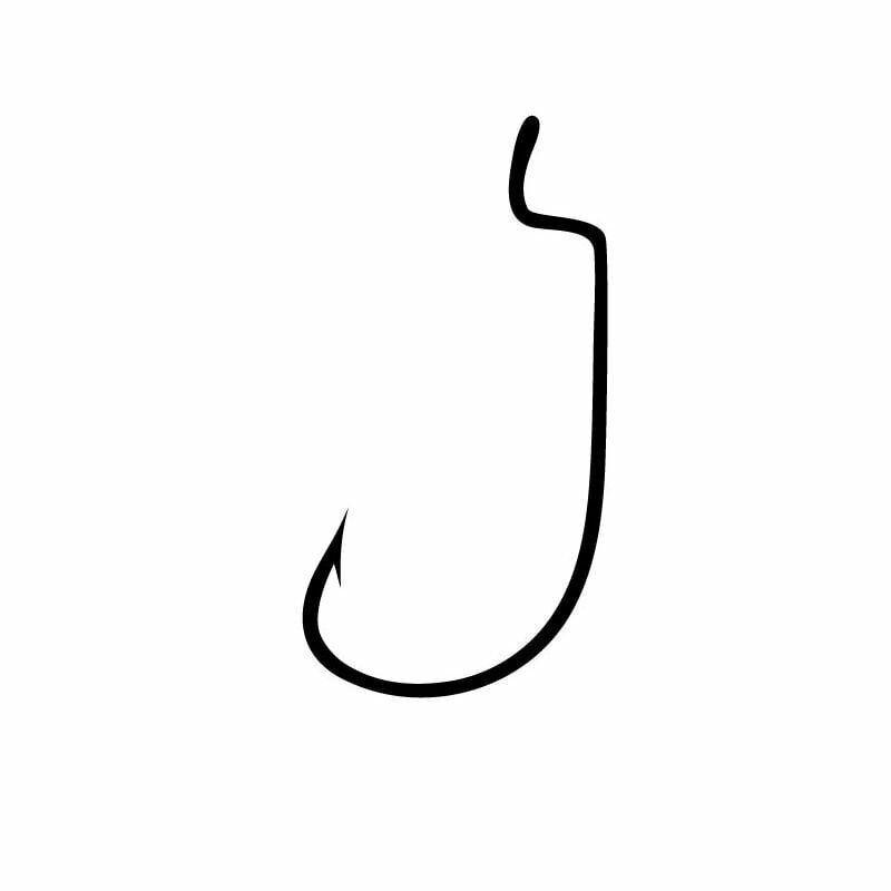 4911 FUDO WORM 108R #2 BLACK NIKEL 5P