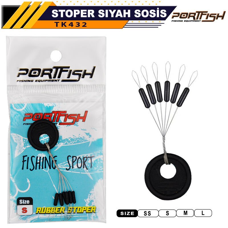 Portfish Stoper Siyah Sosis