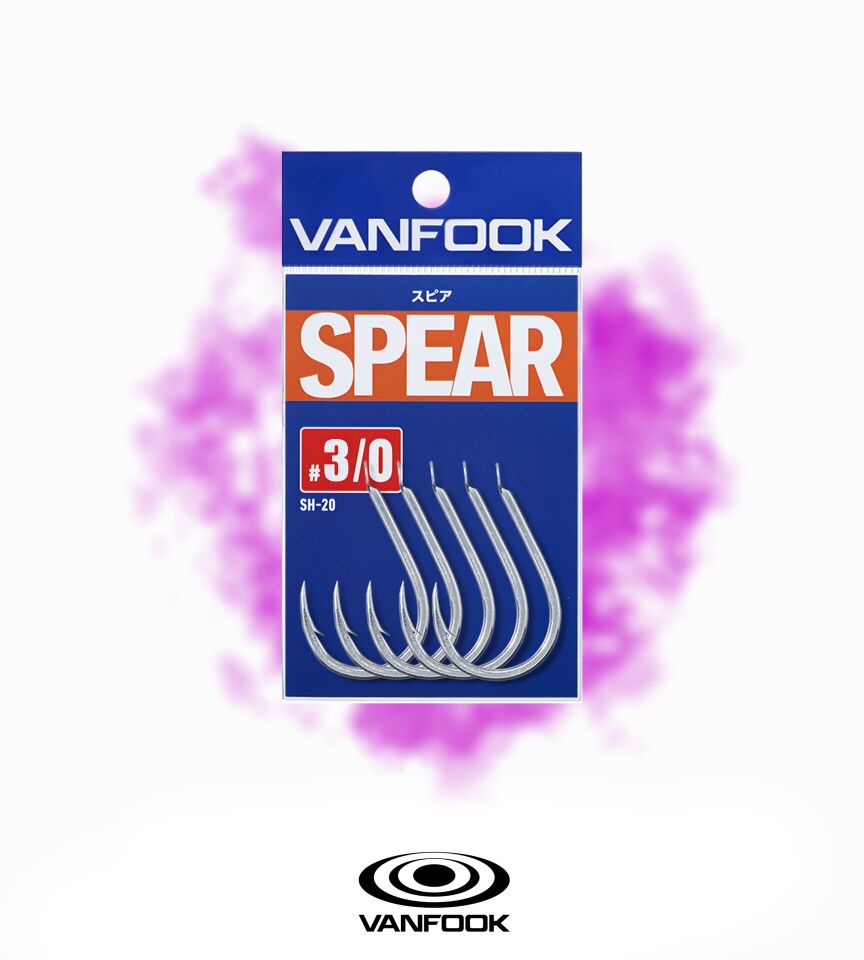 VANFOOK SH-20 SPEAR SILVER 8P #3/0