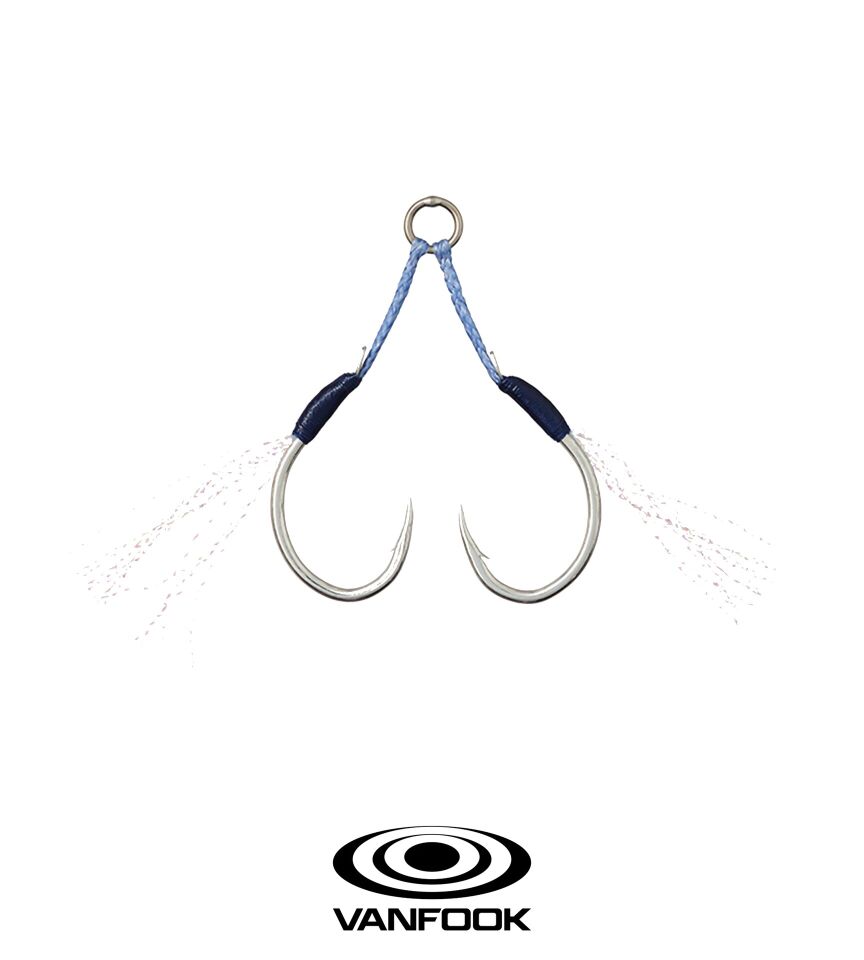 VANFOOK MJ-03 MICRO JIG TINSEL ASSIST 1CM 2P #1