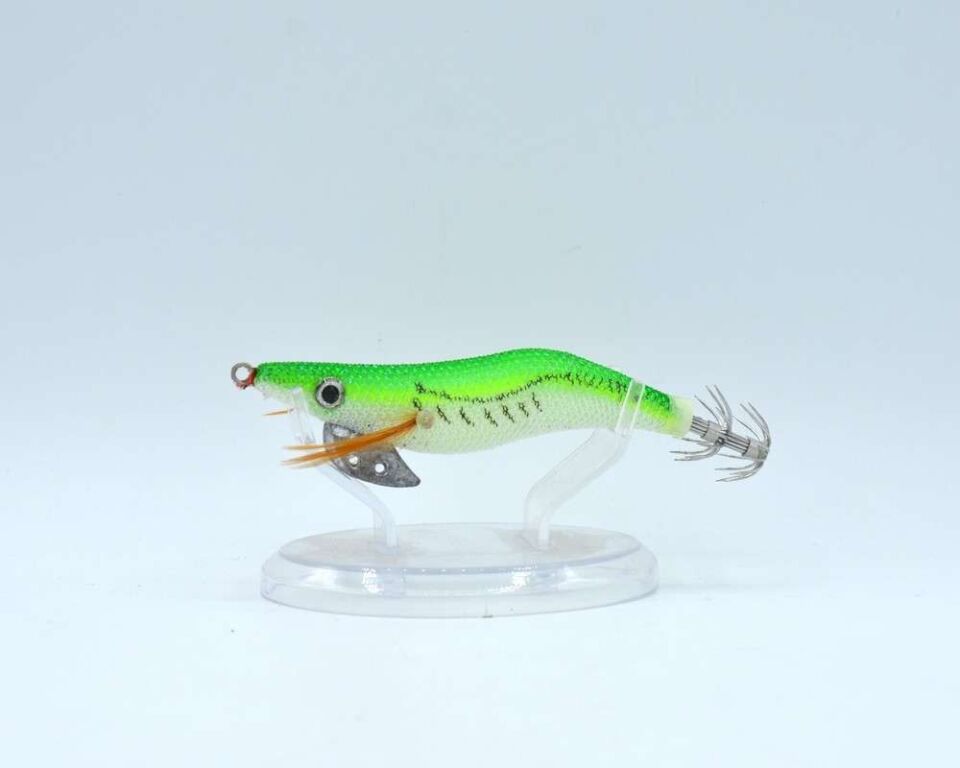 Captain 3017 Kalamar Zokası 10cm Wanted UV Squid Size 25 03
