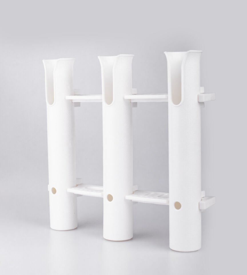 PLASTİK KAMIŞ YUVASI 3 LÜ BEYAZ