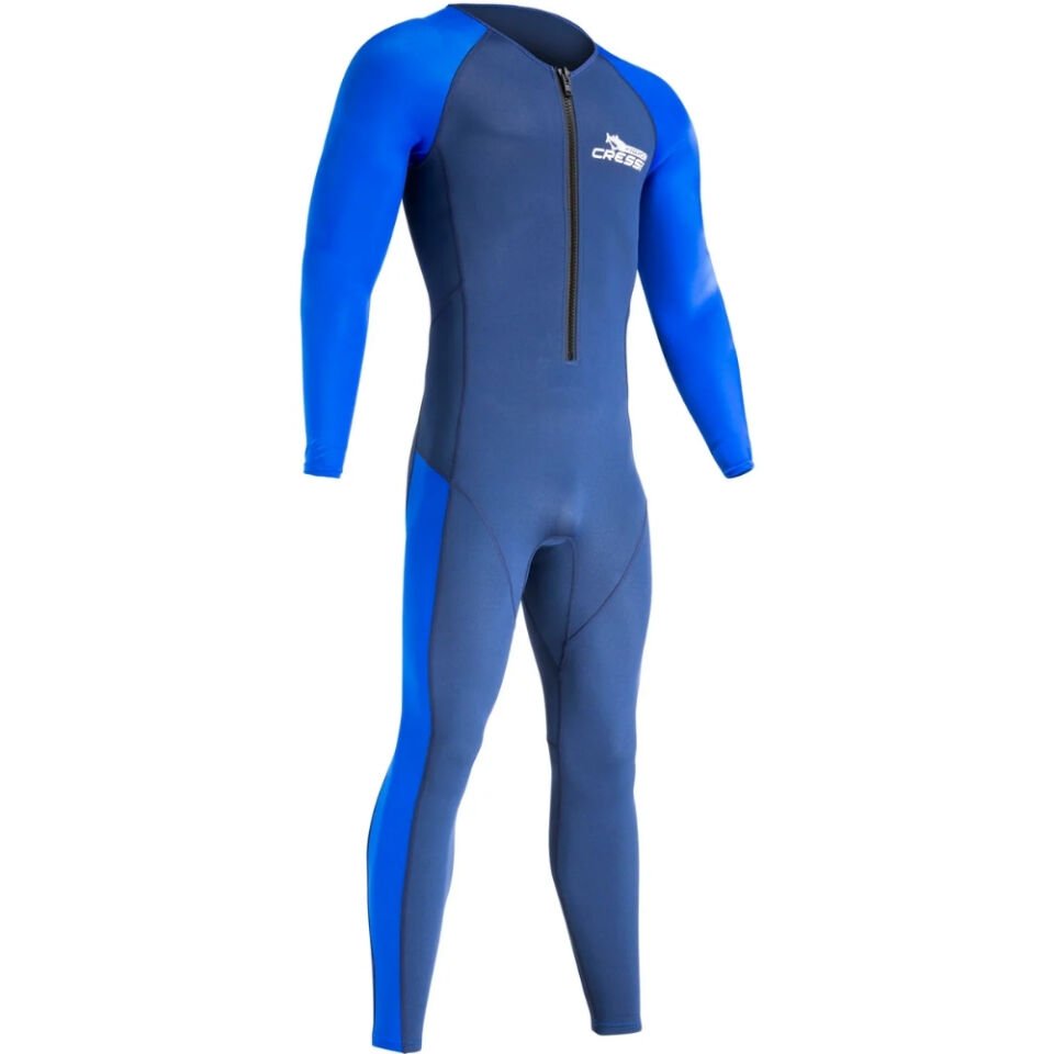 Cressi Wahoo Man Yüzme ve Dalış Elbisesi L - 4 / 2MM - BLUE-LIGHT BLUE