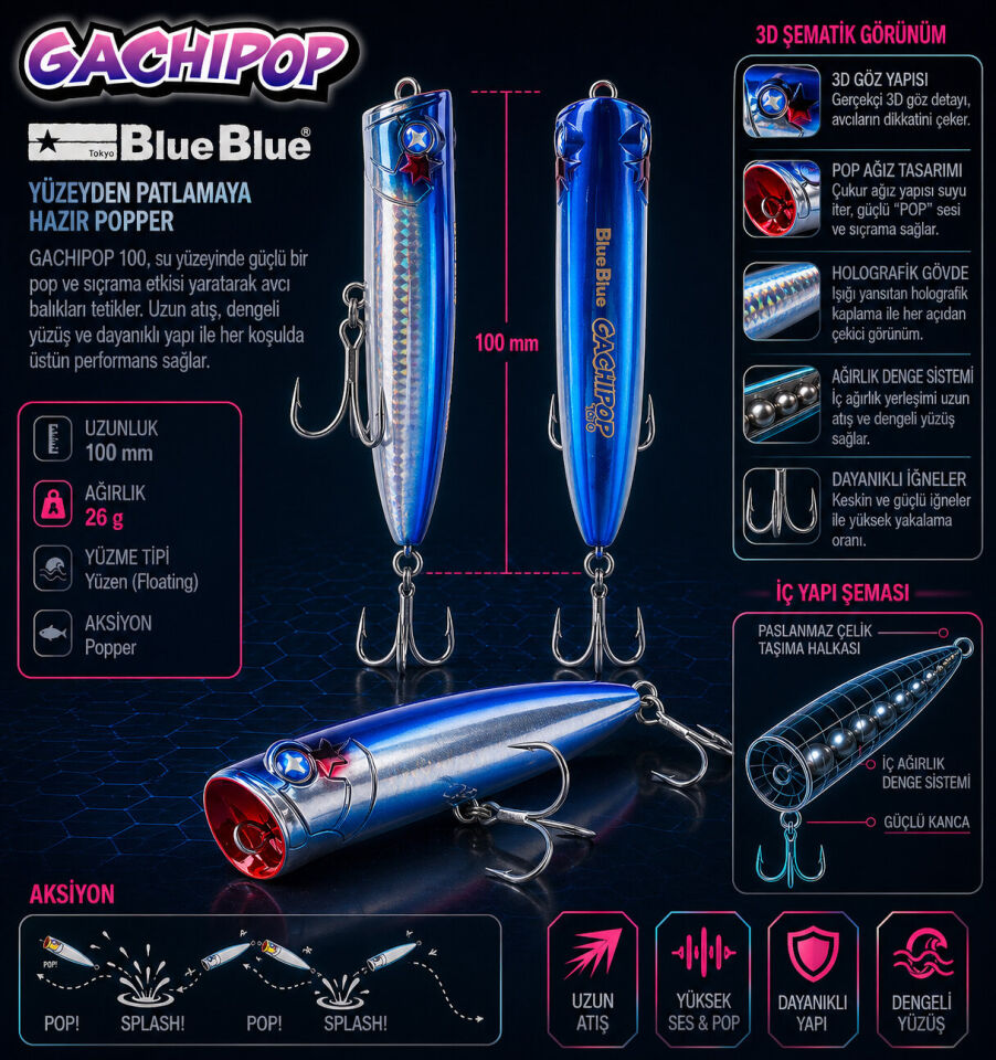 GACHIPOP 100 POPPER 26G #01
