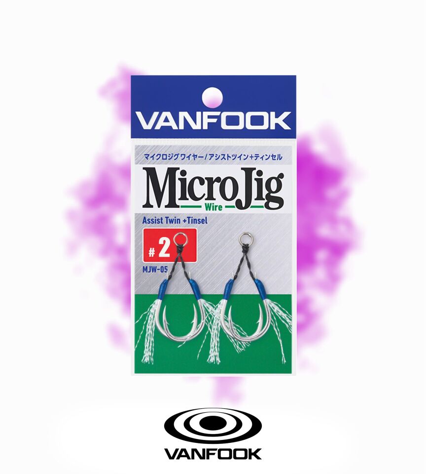 VANFOOK MJW-05 MICRO JIG WIRE TN ASIS 1CM 2P #2