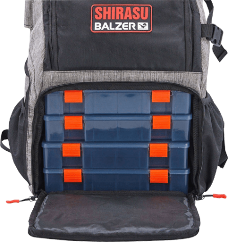 Balzer 11936 011 Shirasu Spin Çanta 49X35X21cm