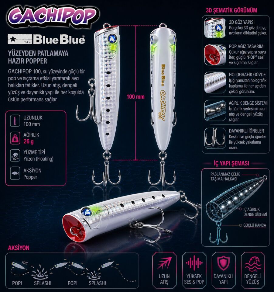 GACHIPOP 100 POPPER 26G #06