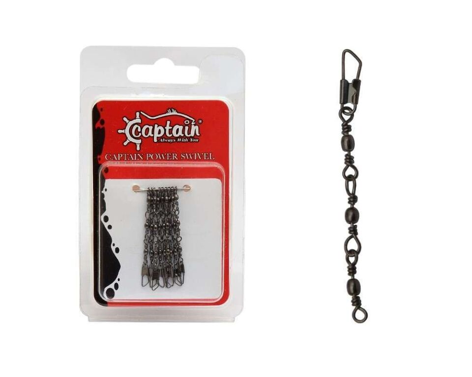 Captain 5095 3 Zincir Klips 5li Paket Black Nikel Standart - 18