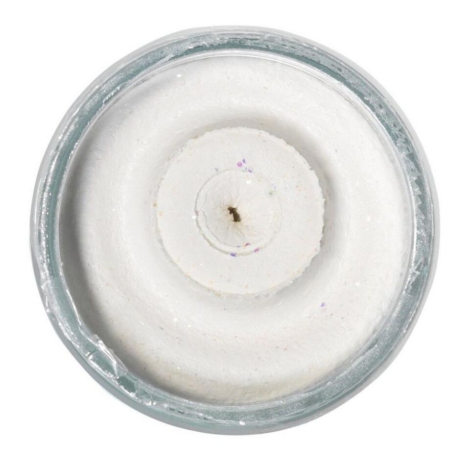 Berkley Powerbait Natural Glitter Trout Bait Crustacea Sahte Yemi WHITE - 50 GR