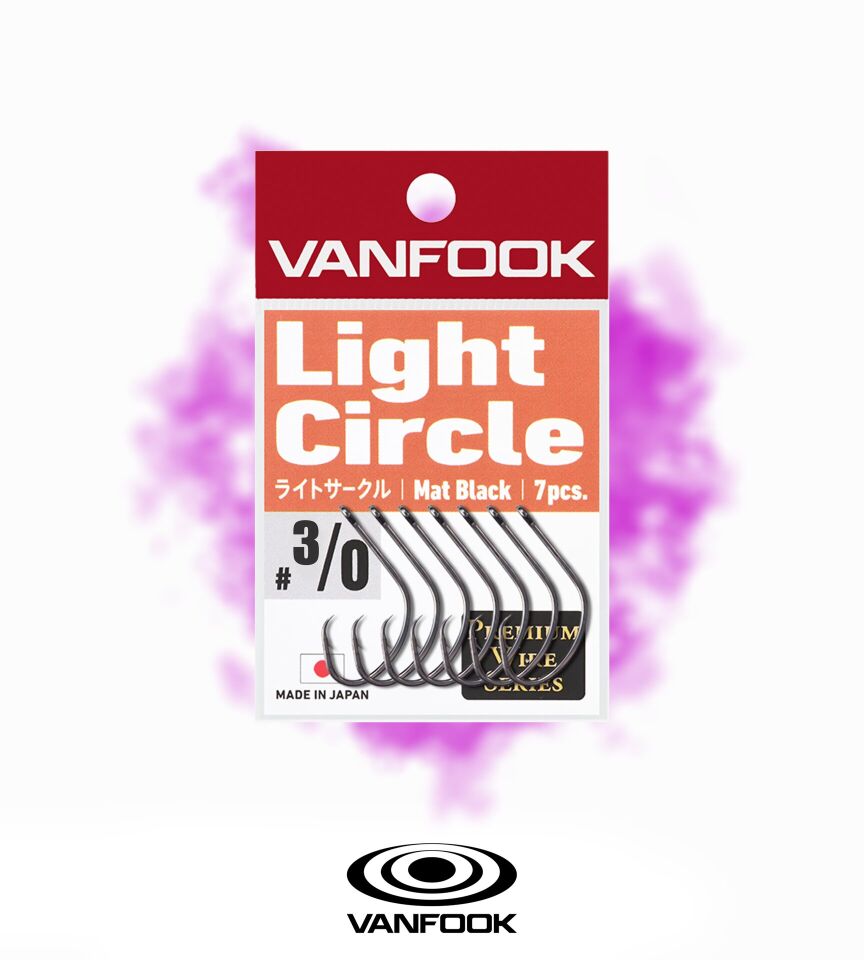 VANFOOK LIGHT CIRCLE NS BLACK 7P #3/0