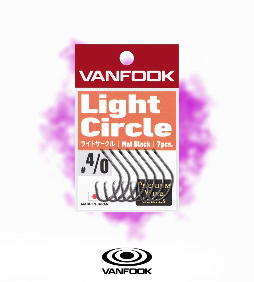 VANFOOK LIGHT CIRCLE NS BLACK 5P #4/0