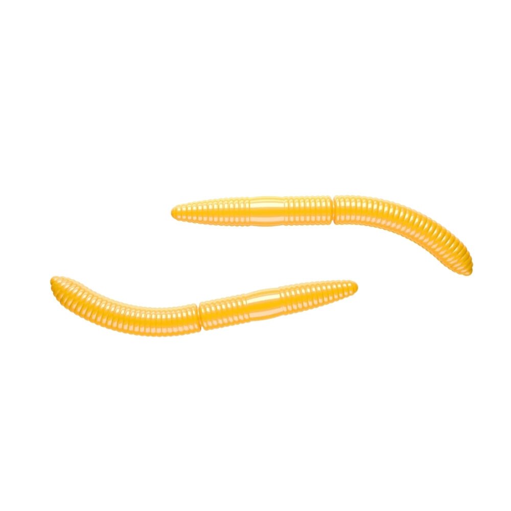 Libra Lures Fatty D’Worm Suni Yem 65MM - 008 - DARK YELLOW