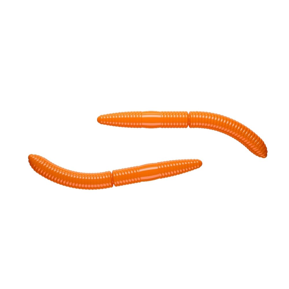 Libra Lures Fatty D’Worm Suni Yem 65MM - 011 - HOT ORANGE
