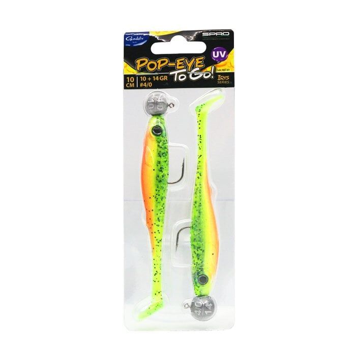 SPRO Pop-Eye To Go 10cm Soft Yem UV Mojito 10+14g 1/2