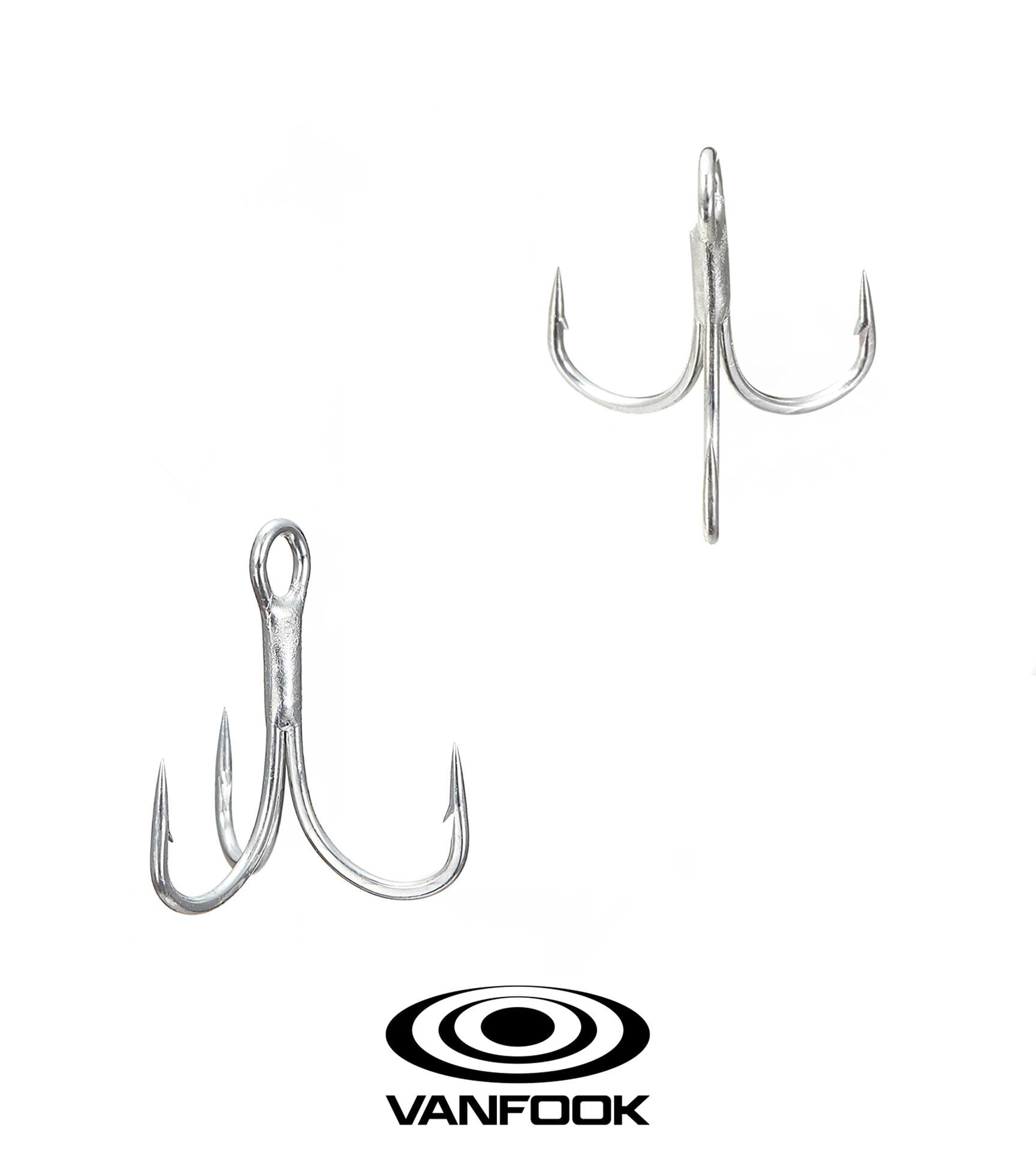 VANFOOK DT-58S TREBLE MH SILVER 8P #10