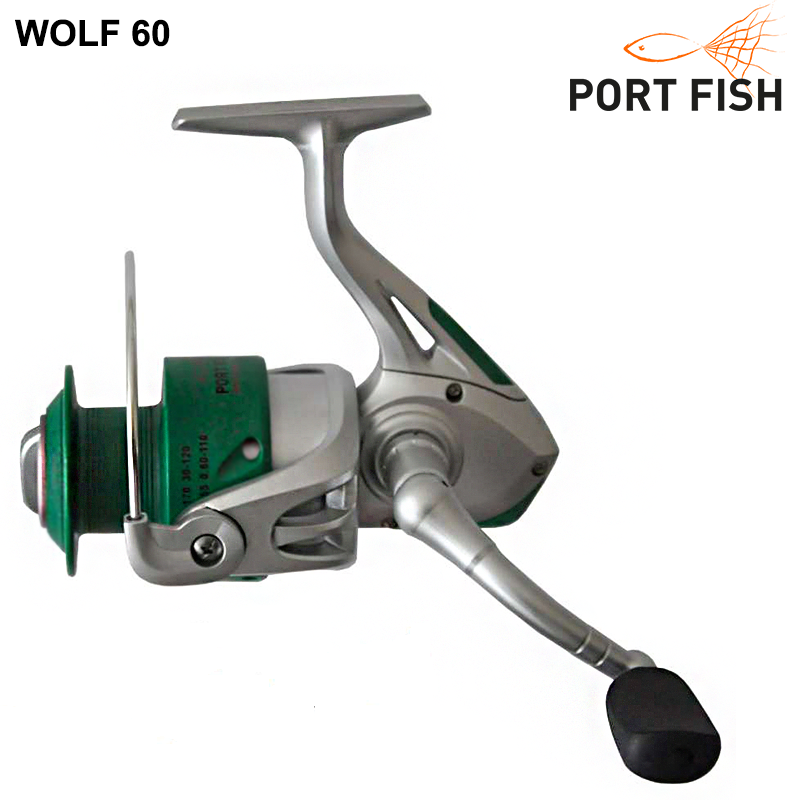 Portfish Wolf 6000 Plastik Kafa Olta Makinası 3 bb YEŞİL