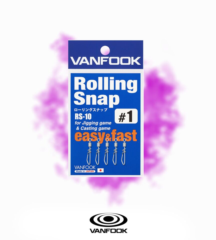 VANFOOK RS-10 ROLLING SNAP SILVER 5P #1