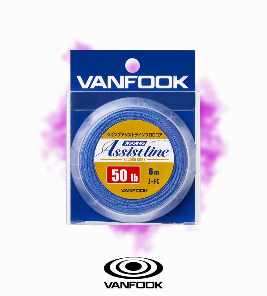 VANFOOK J-FC JIGGING ASIS LINE FC MAVİ 50LB 6M #8