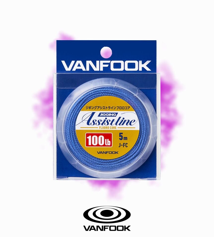 VANFOOK J-FC JIGGING ASIS LINE FC MAVİ 100LB 5M #14