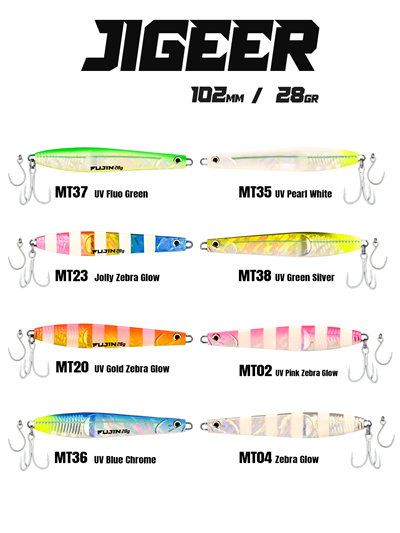Fujin Jigeer 28gr 102mm Kaşık Yem