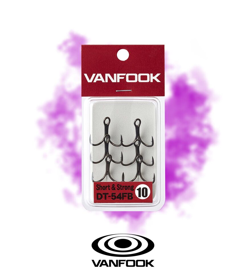 VANFOOK DT-54FB SHORT TREBLE M FS BK 6P #10