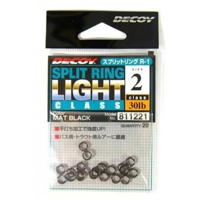 DECOY R-1 Split Ring Light Halka Silver