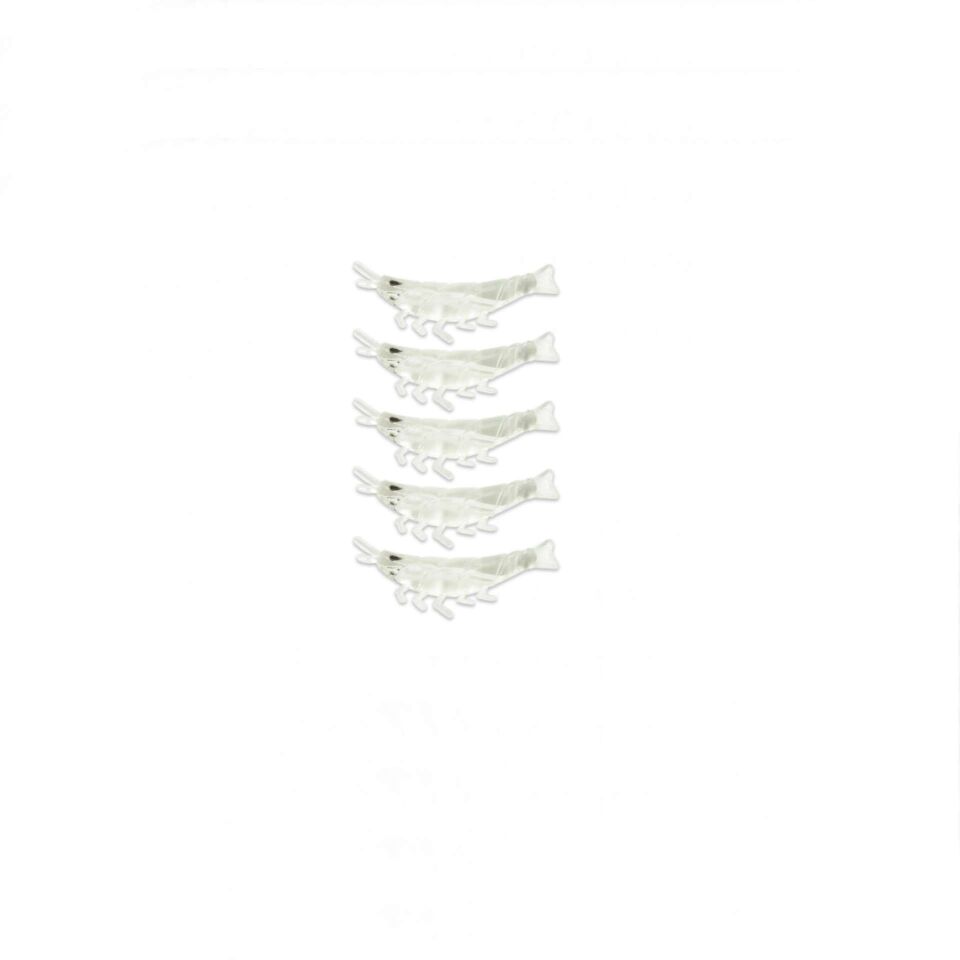 Captain 3051 Silikon Karides 35cm Suni Yem 5li Paket 003