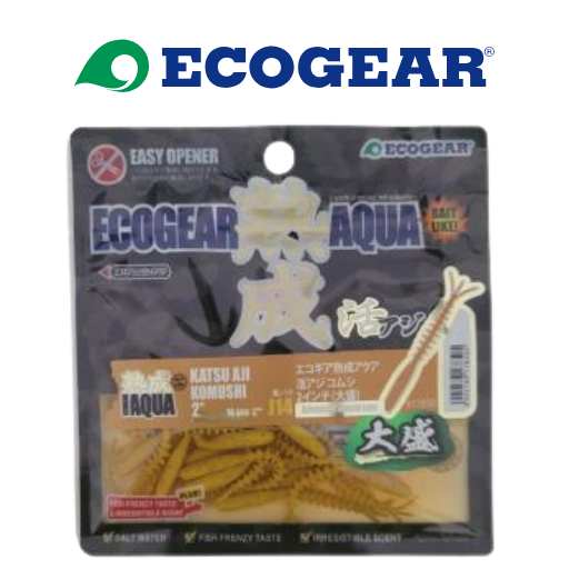 ECOGEAR JUKUSEI AQUA  KATSU-AJI KOMUSHI 2''