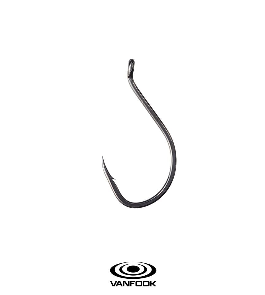 VANFOOK RINGED BEAK NS BLACK 5P #4/0