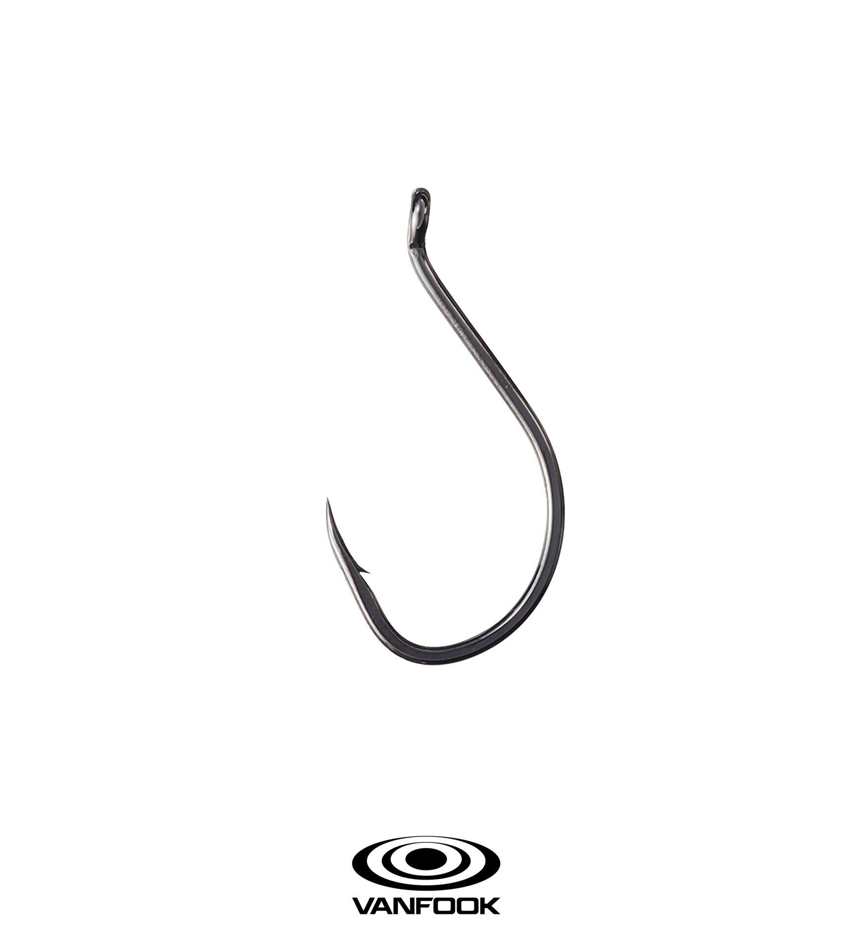 VANFOOK RINGED BEAK NS BLACK 3P #7/0