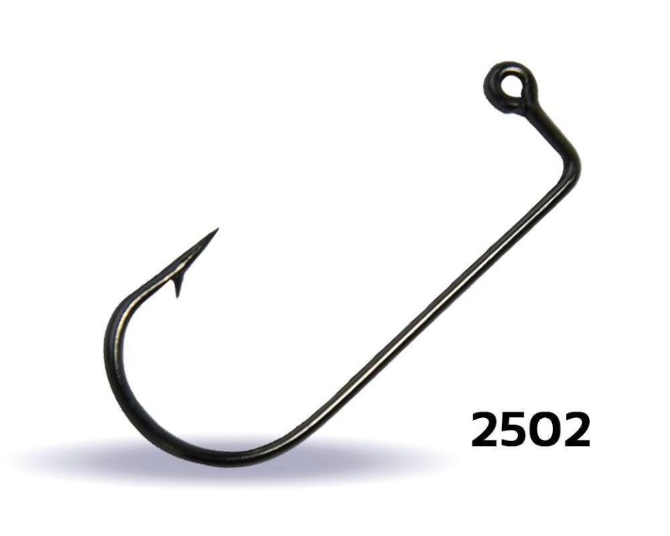 Youvella 2502 Jig Head İğnesi Delikli Uzun 100lü Kutu Black Nikel Standart