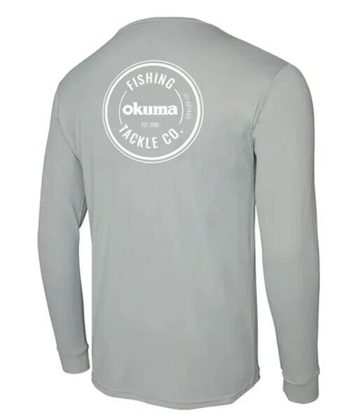 Okuma Aquatek Long Sleeve Sun Shirt Grey