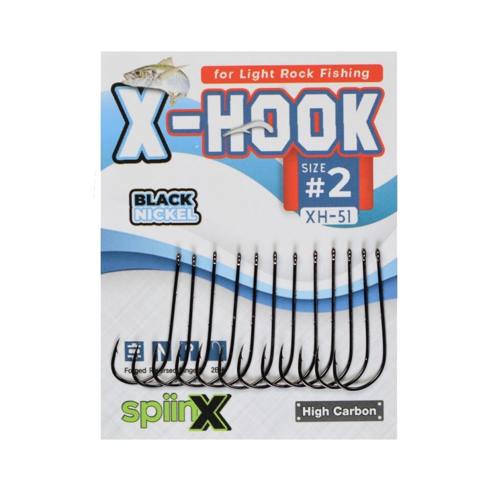 SPIINX X-HOOK İĞNE #8 BN 12P