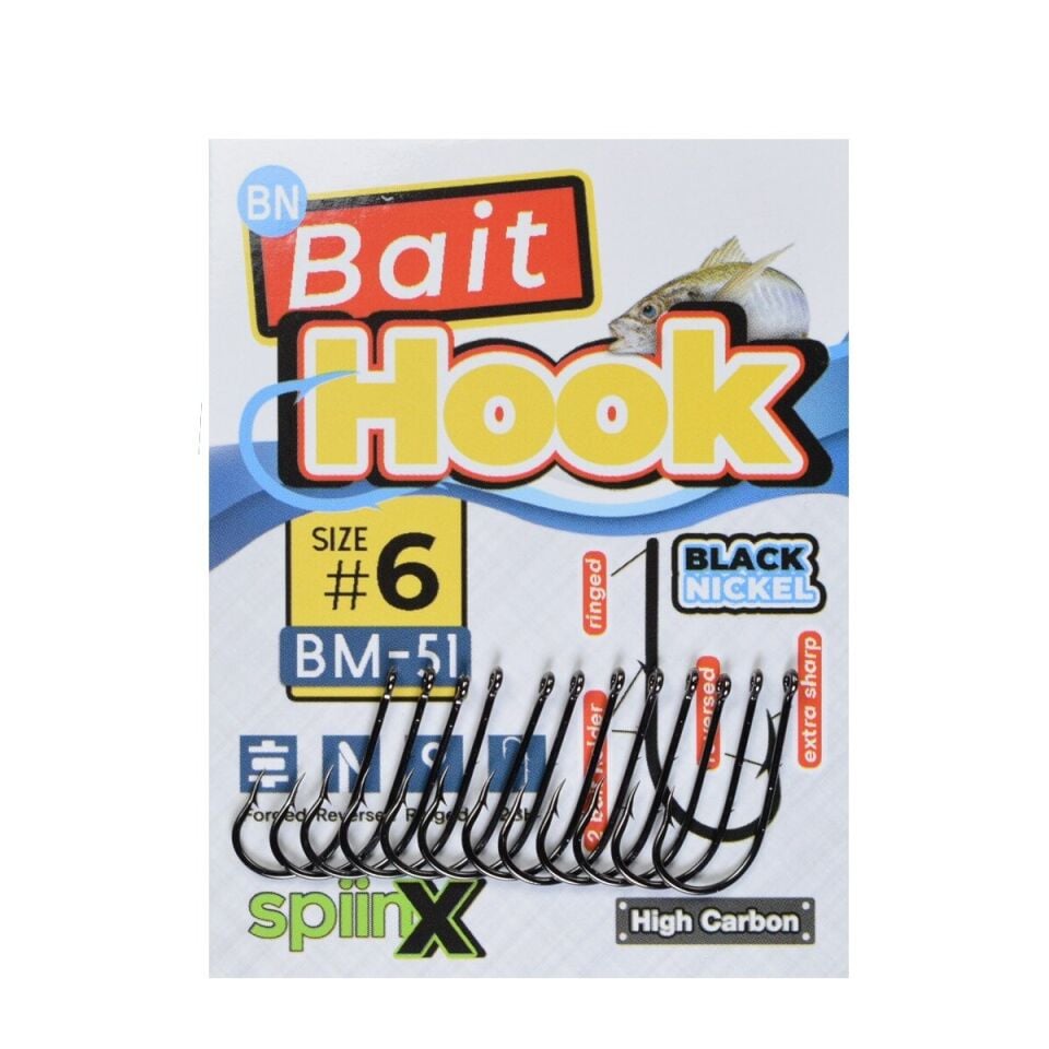 SPIINX BAIT HOOK İĞNE #4/0 BN 6P