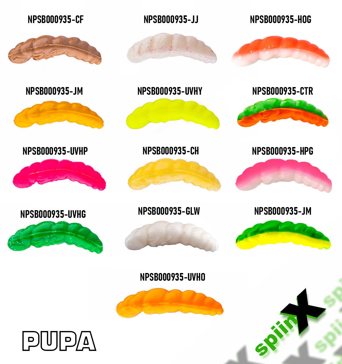 SPIINX PUPA 35MM 12P PEYNİR UV HOT PINK X GLOW 77