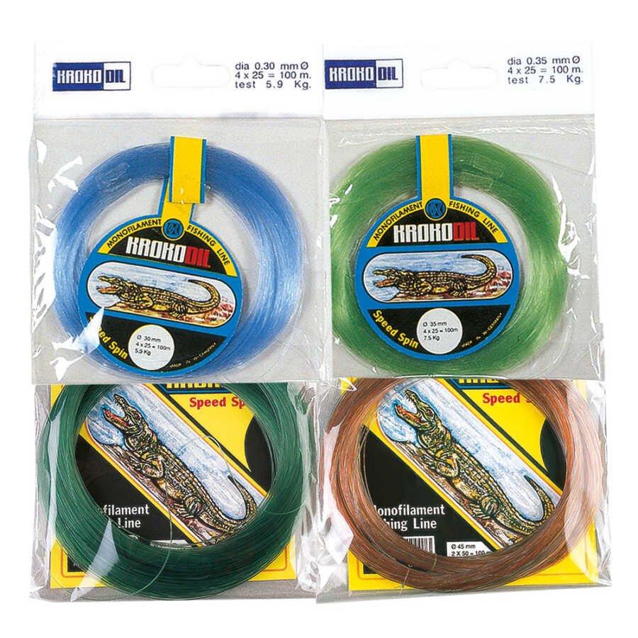 Krokodil Paket Misina RENKLI - 0.50MM - 100MT - 15.4KG