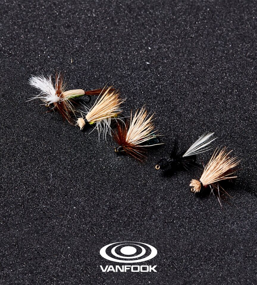 VANFOOK VTF-001 TENKARA FLY DRY 5P #10