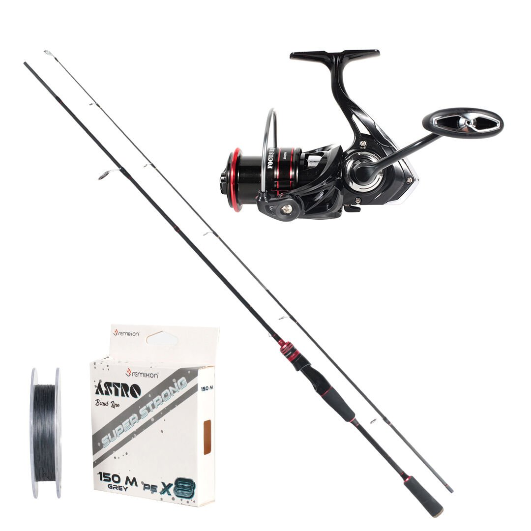 REMIXON FOCUS RD 2.10M 5-35GR 2P KAMIŞ+RD3000M 5+1BB MAKARA, SET