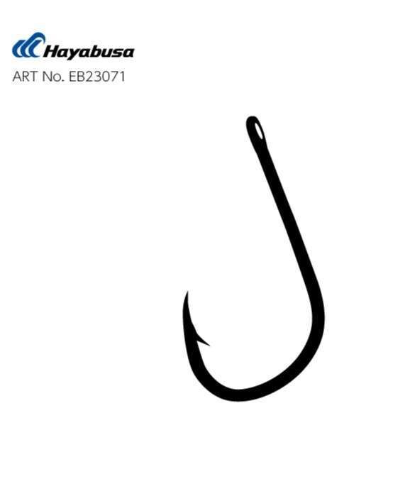 Hayabusa HSOI 230 Delikli Papağan Olta İğnesi 7li Paket Black Nikel