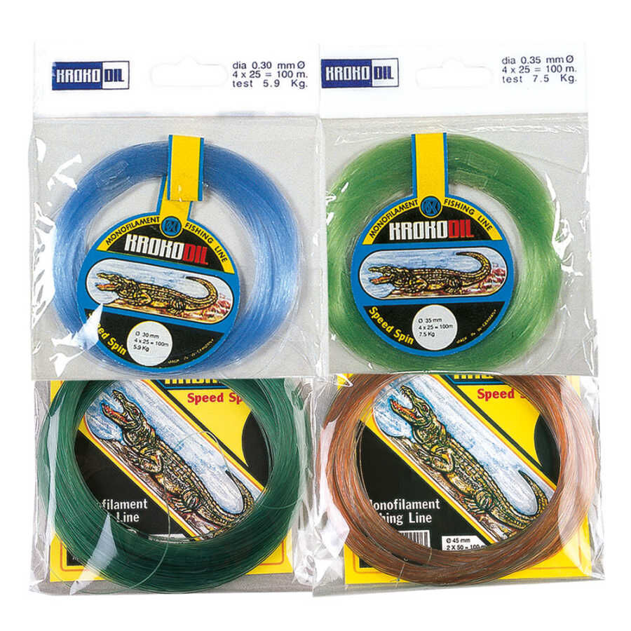 Krokodil Paket Misina RENKLI - 0.20MM - 100MT - 3.1KG
