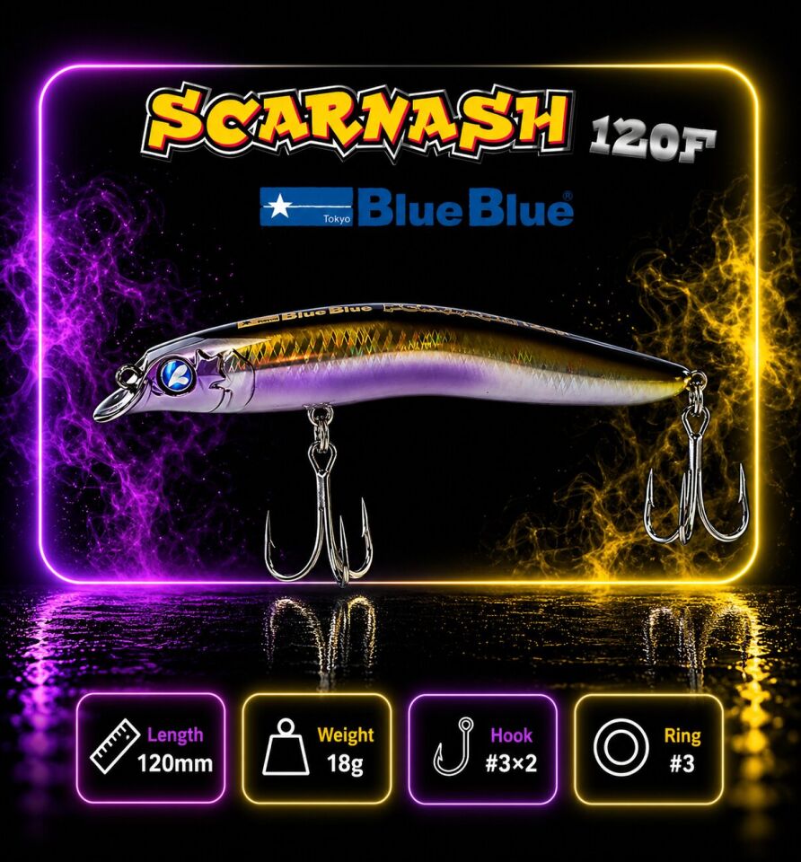 SCARNASH 120 FLOATING 18G #19