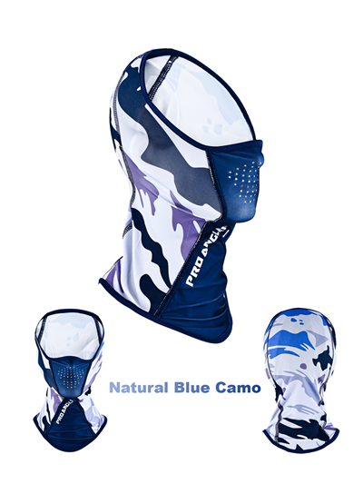 Fujin Pro Angler Sungaiter Boyunluk Natural Blue Camo