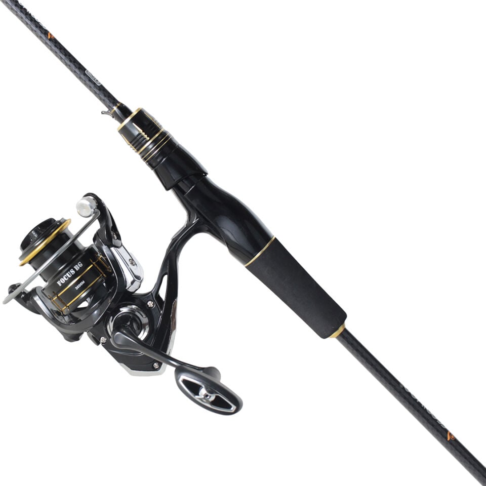 REMIXON FOCUS BG 2.10M 5-35GR 2P KAMIŞ+BG3000M 5+1BB MAKARA, SET